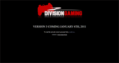 Desktop Screenshot of callofduty.division-gaming.net