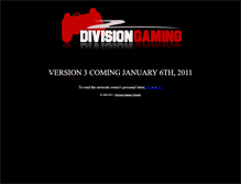 Tablet Screenshot of callofduty.division-gaming.net